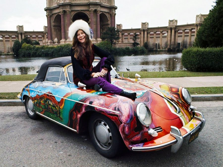 Janis Joplin being fabulous