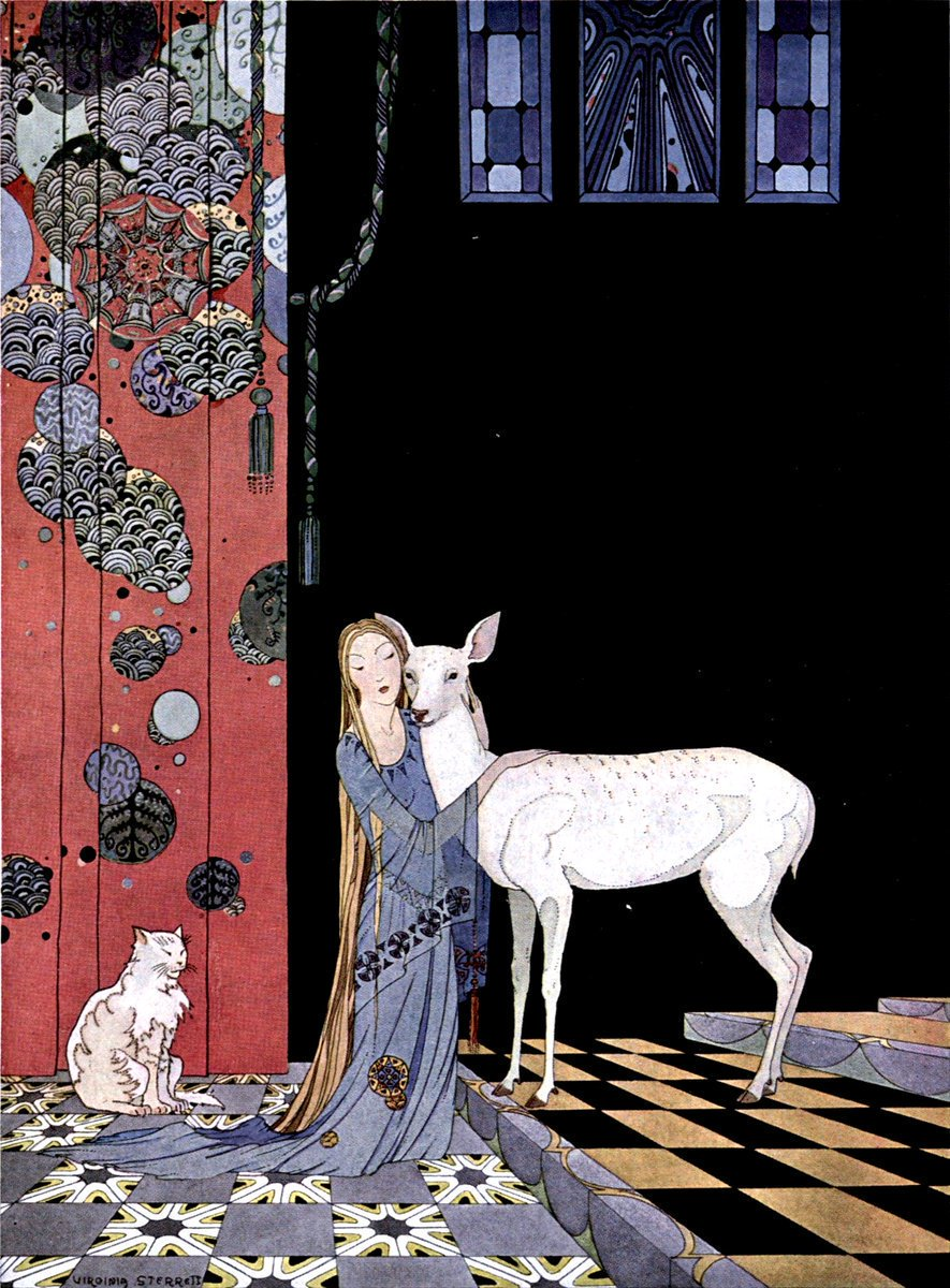 Enchanting art deco brilliance by Virginia Frances Sterrett (1900-1931)
