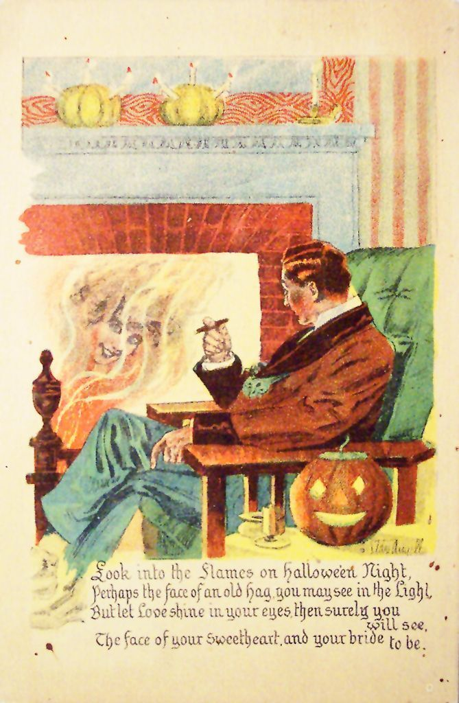 Spooky and delightful vintage Halloween cards 