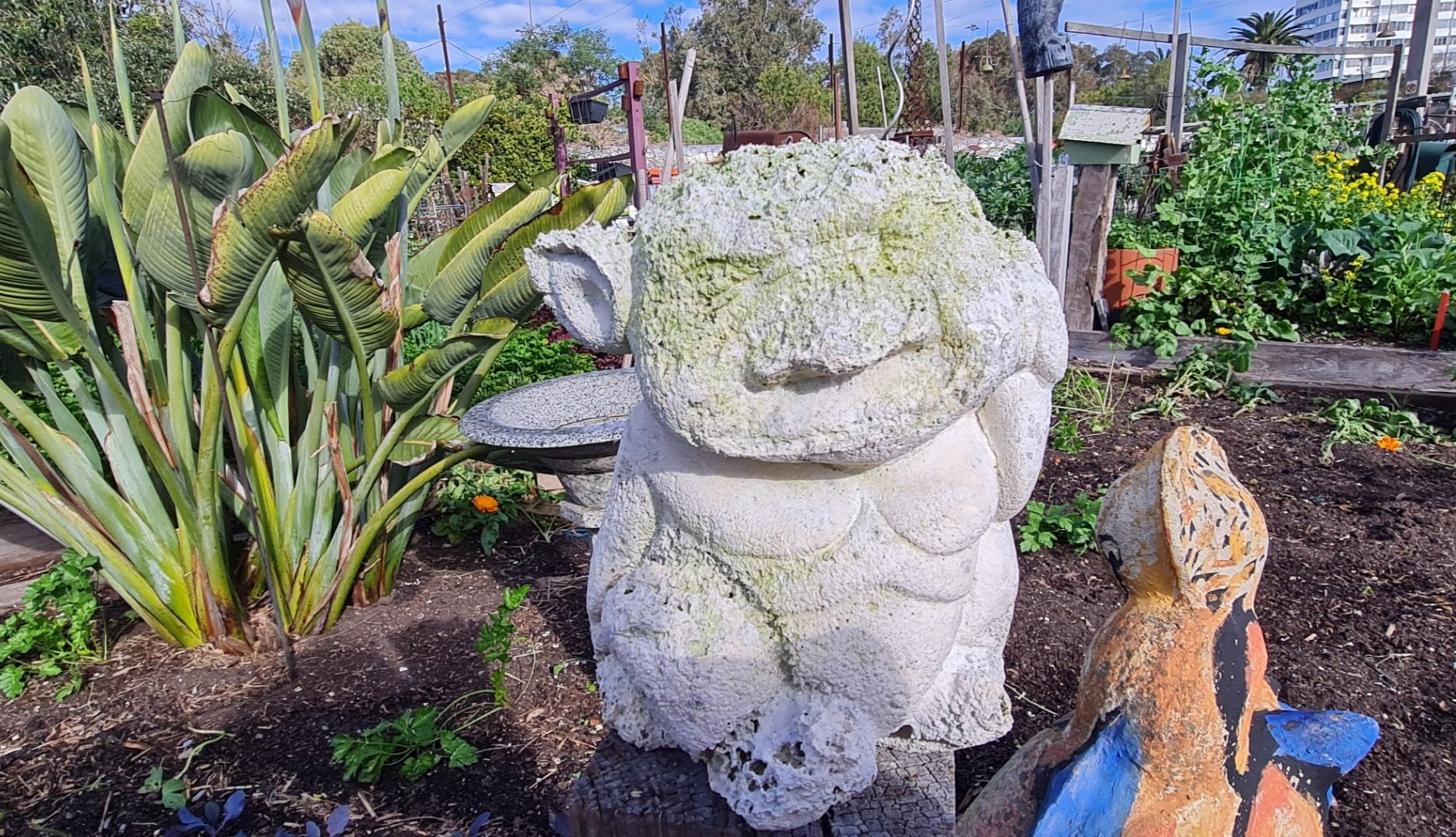 Travel | Mystical Melbourne | Goblin in St Kilda community gardens