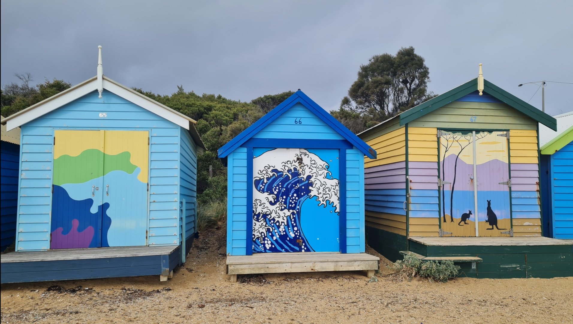 Mystical Melbourne | Brighton's Iconic and Colourful Bathing Boxes Travel