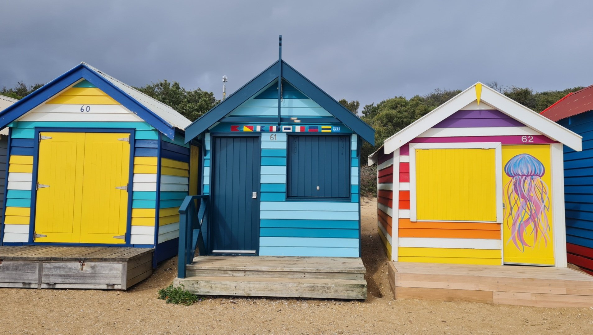 Mystical Melbourne | Brighton's Iconic and Colourful Bathing Boxes Travel