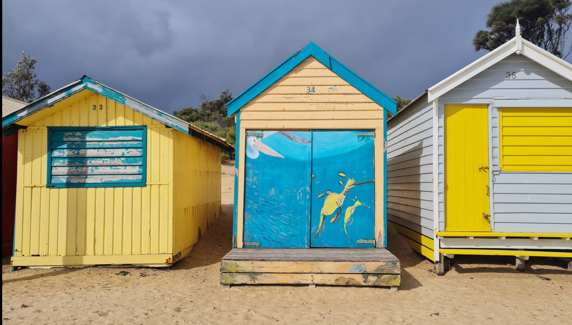 Mystical Melbourne | Brighton's Iconic and Colourful Bathing Boxes Travel