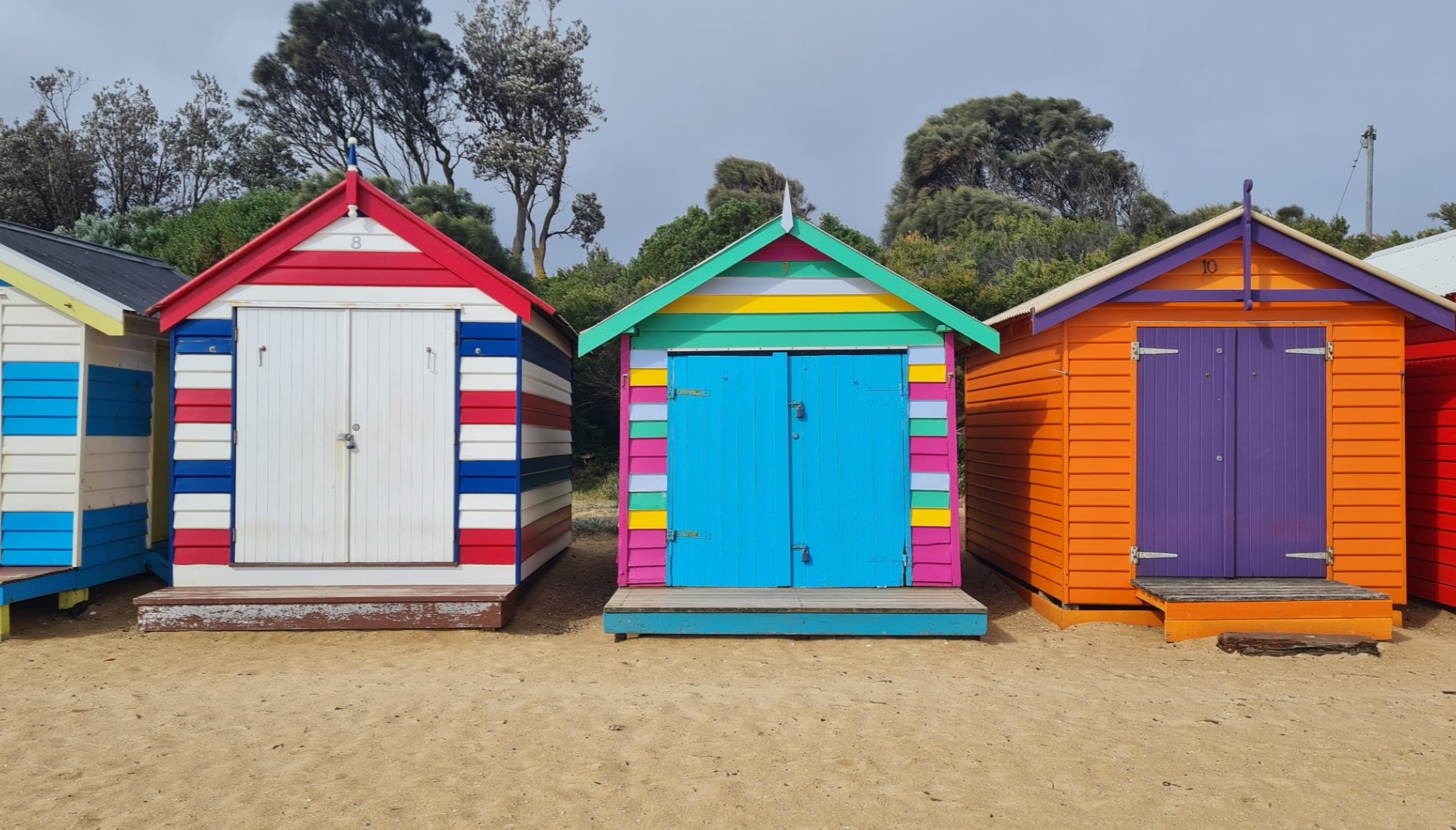Mystical Melbourne | Brighton's Iconic and Colourful Bathing Boxes Travel