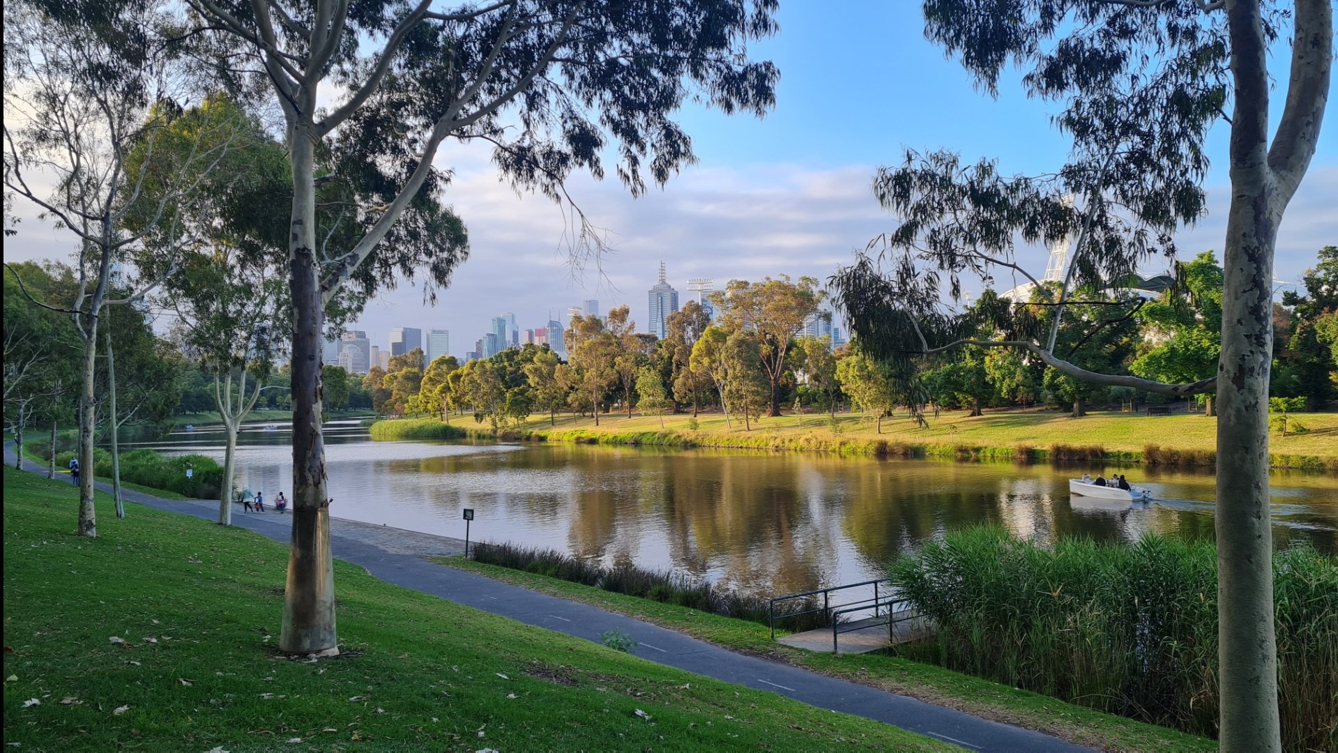 Melbourne by the evening light