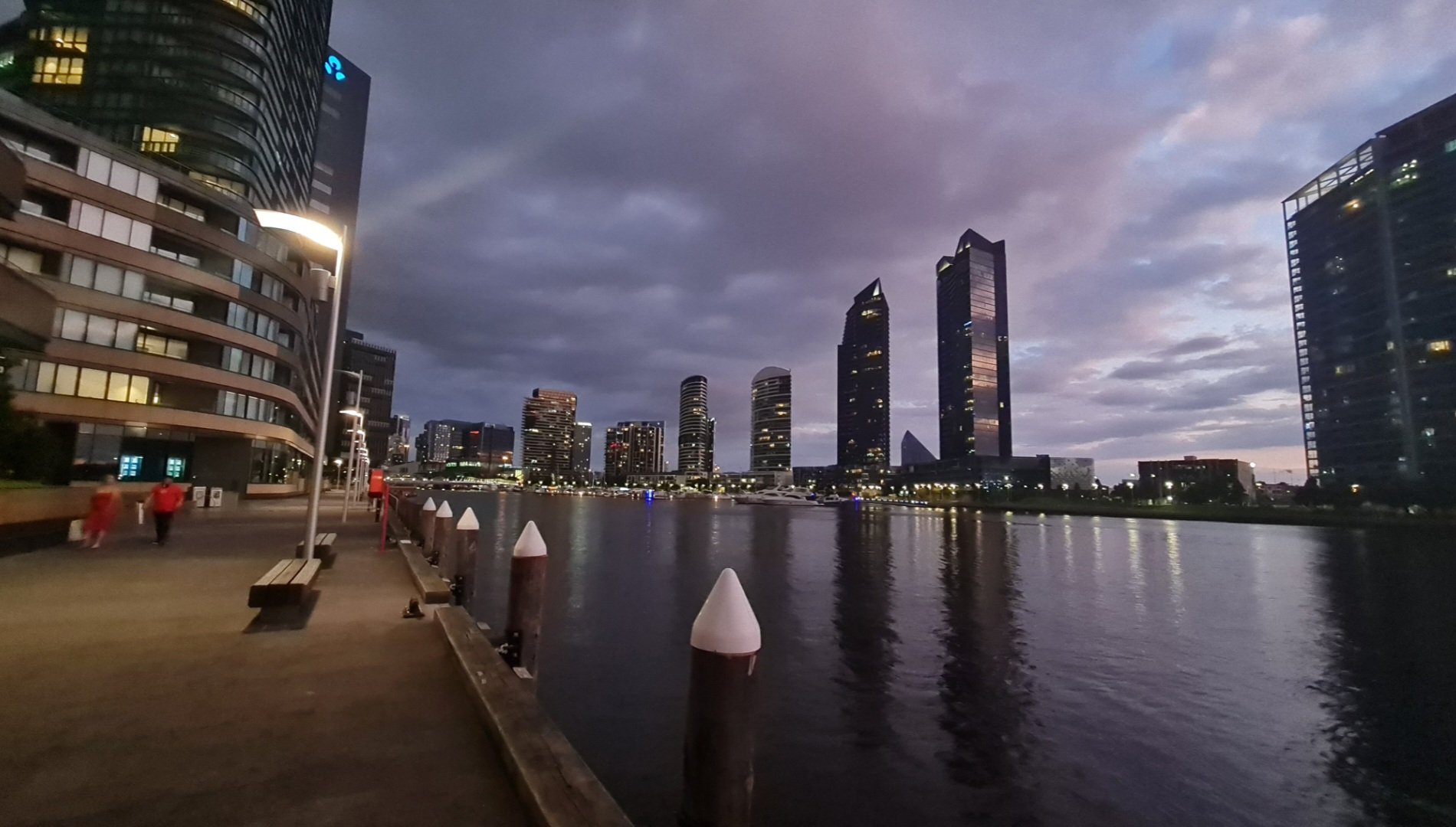 Melbourne by the evening light