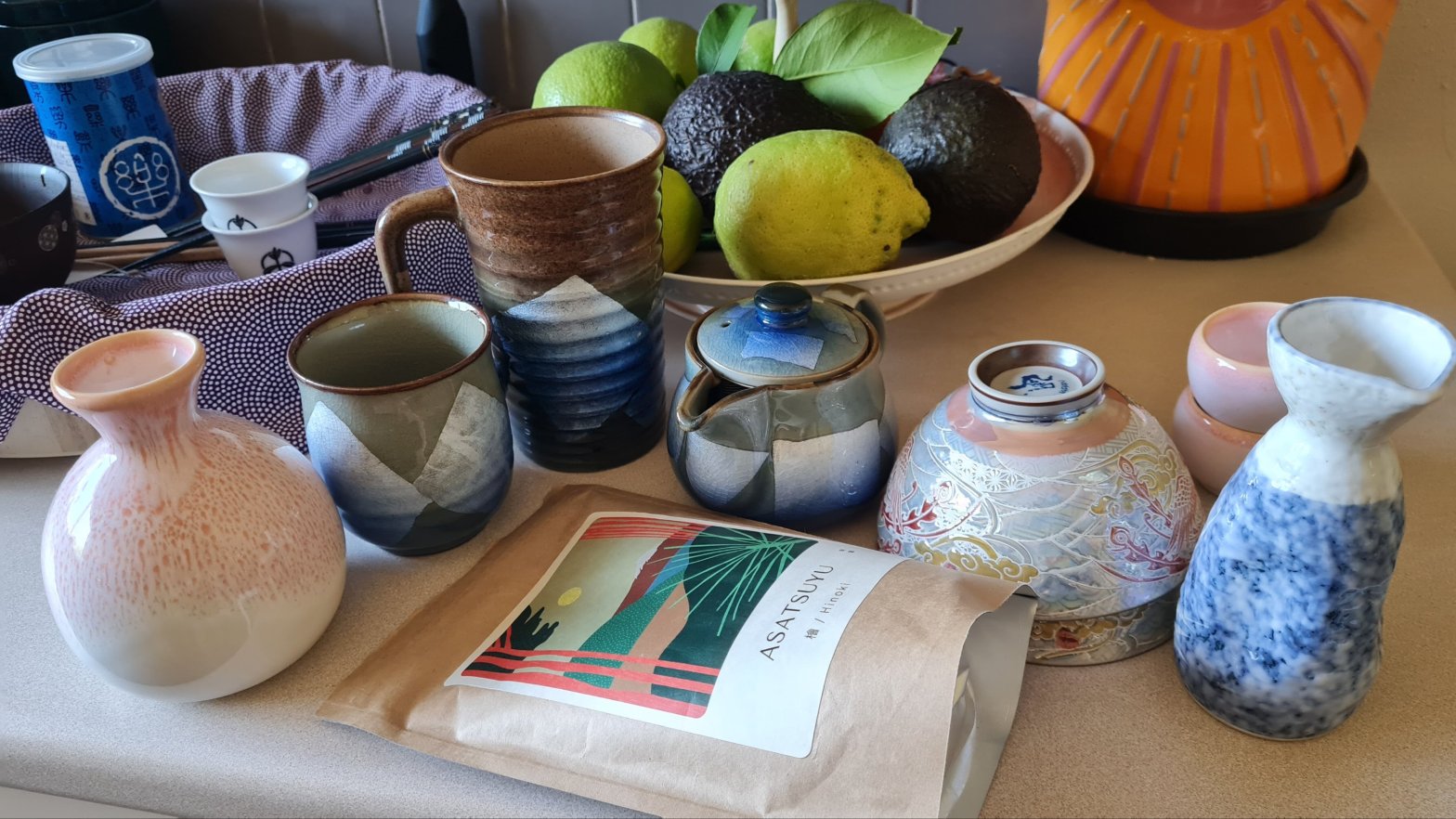 Tea for Peace in Shibuya farmers market