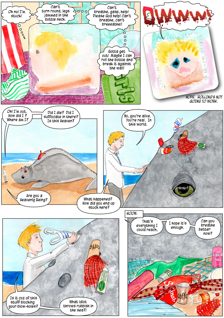 Violet's vegan comics