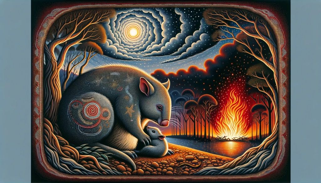 The Earth: The Wombat – Guardians of Groundedness and Perseverance