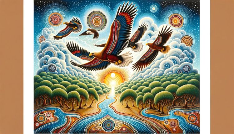 The Air: The Wedge-Tailed Eagle – Visionaries of Freedom and Perspective