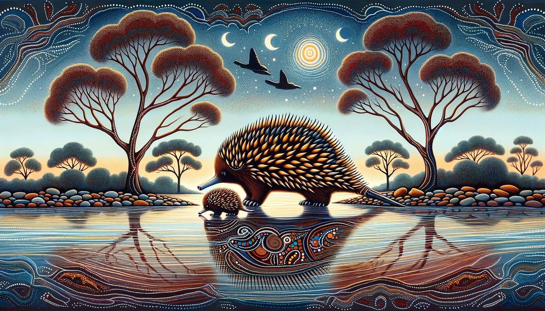 The Earth: The Echidna – Teachers of Solitude and Protection