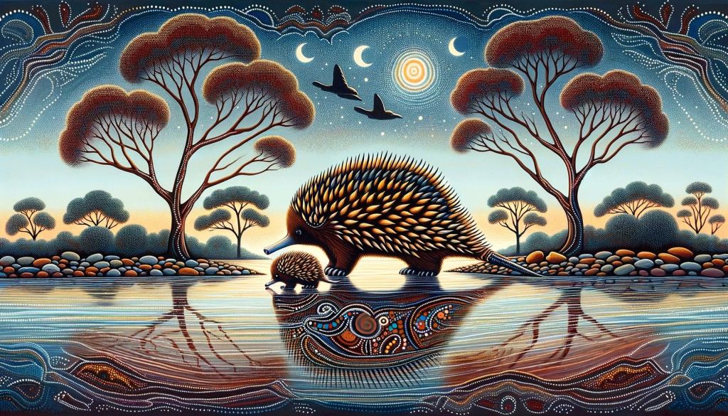 The Earth: The Echidna – Teachers of Solitude and Protection