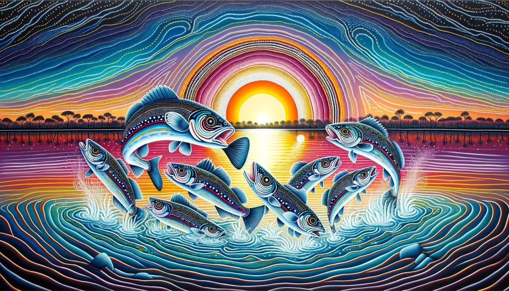 The Water: The Barramundi – Icons of Transformation and Growth