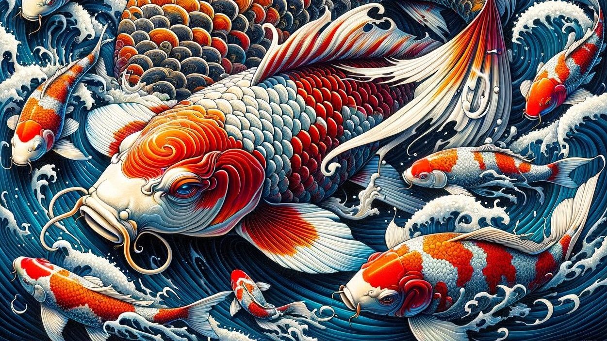 The Koi Carp – Emblem of Courage and Ambition