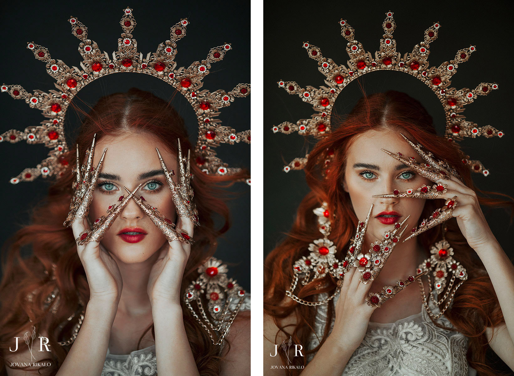 Dreamy art photography of women as goddesses by Serbian artist Jovana Rikalo