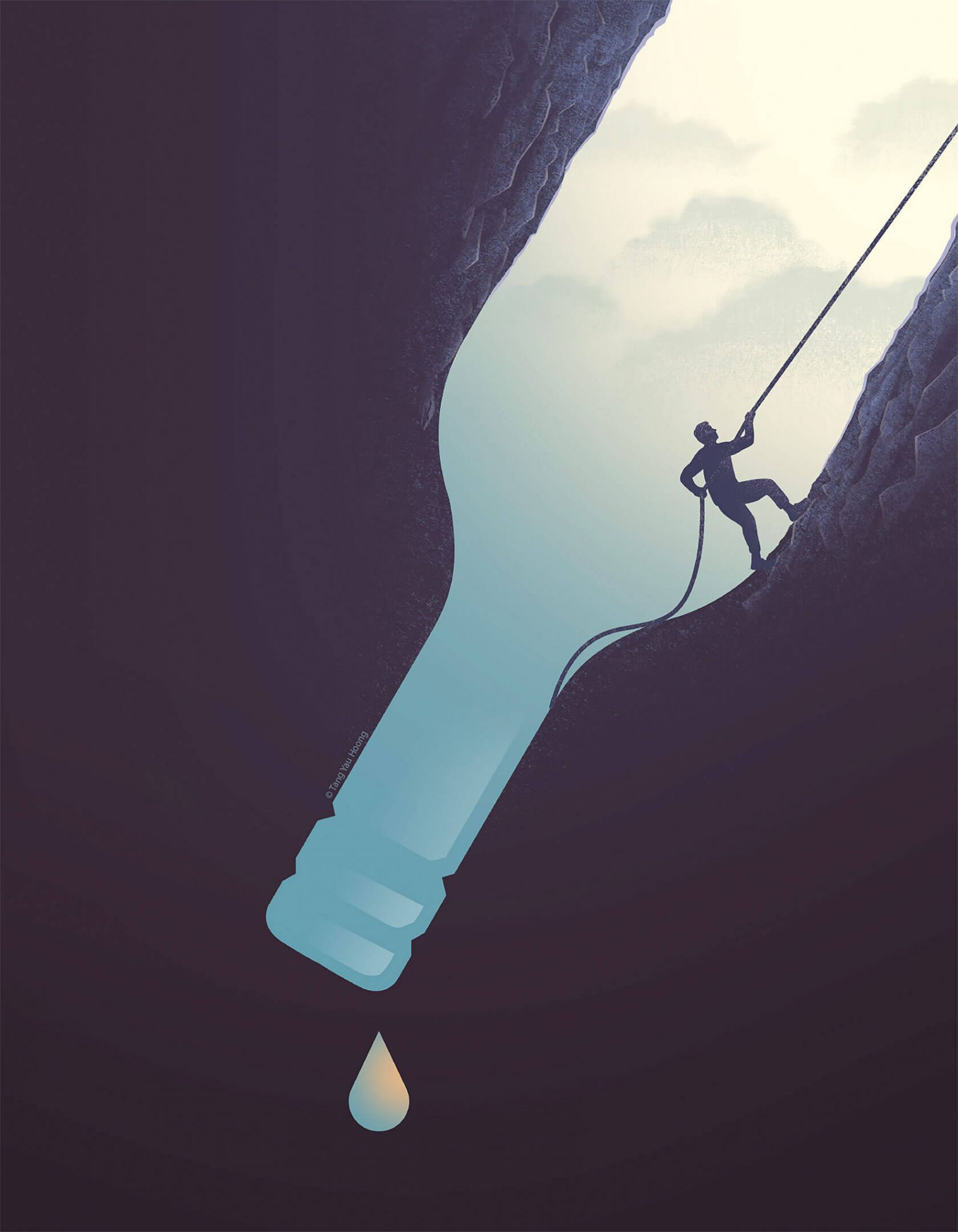 The alluring storytelling of negative space by Tang Yau Hoong