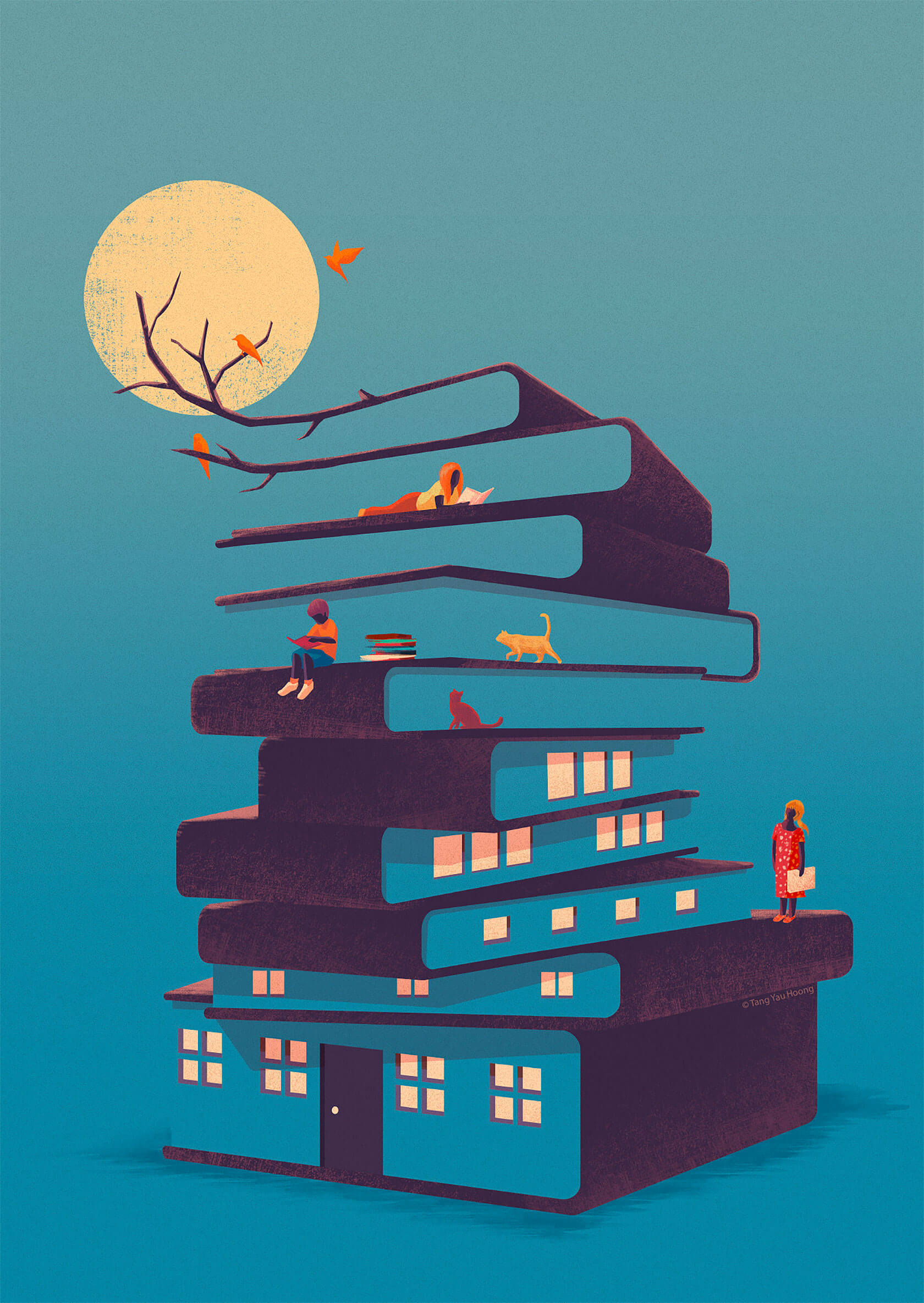 The alluring storytelling of negative space by Tang Yau Hoong