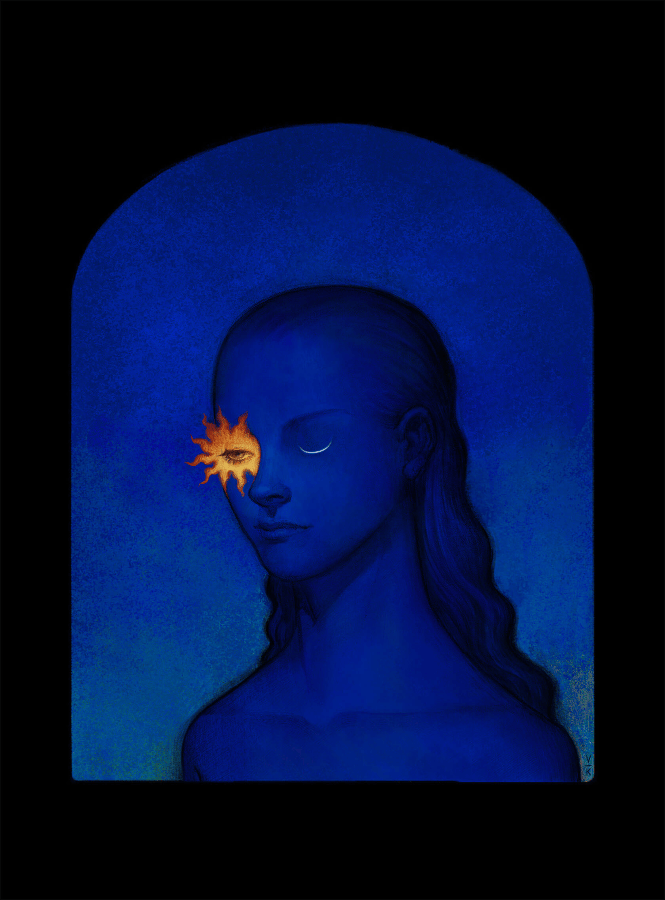 Varsam Kurnia's esoteric art taps into mythological realms of mystery and wonder art