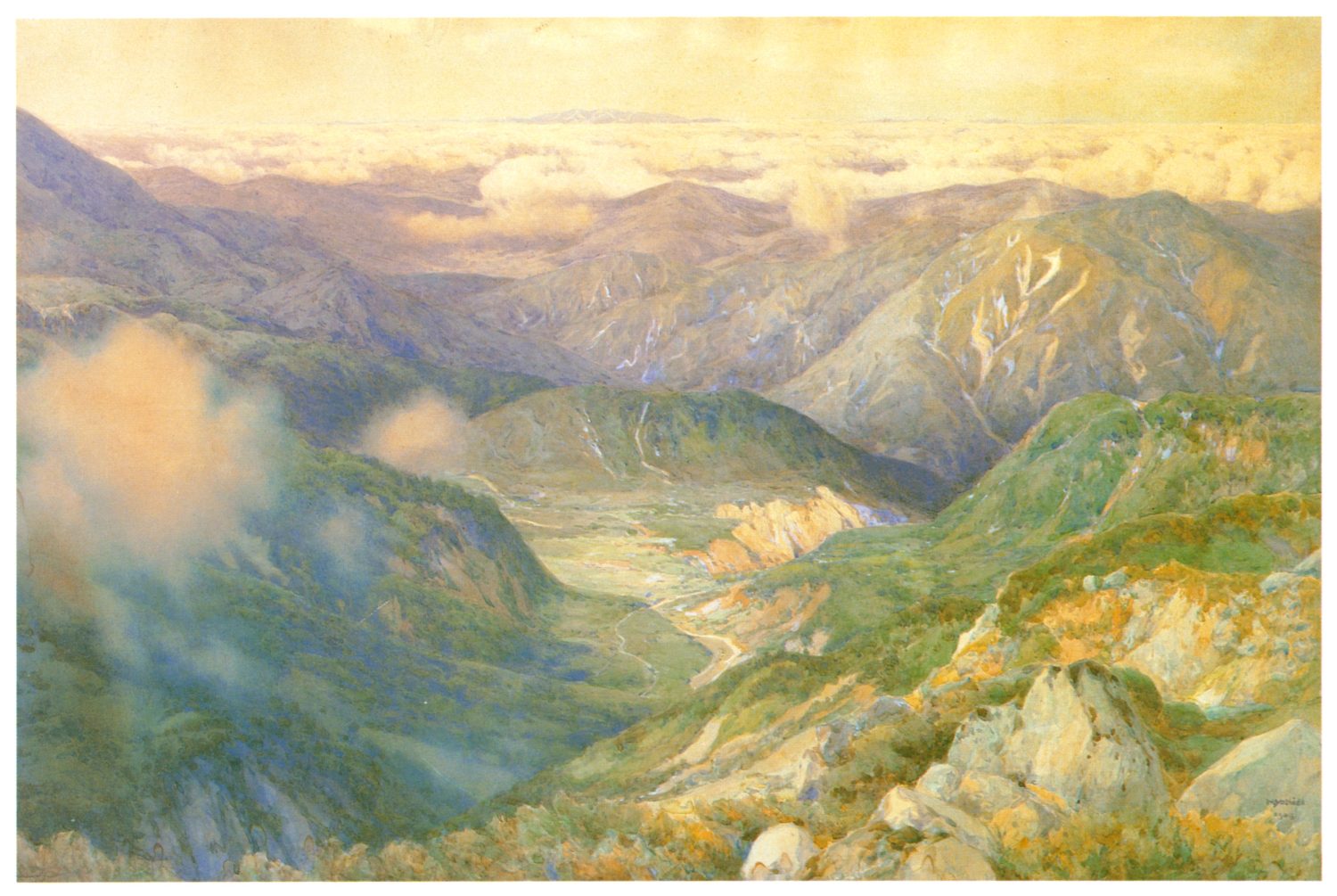 Yoshida Hiroshi - Above the Clouds