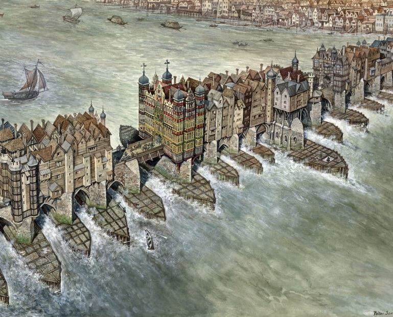 A quirky history of London's inhabited medieval bridges