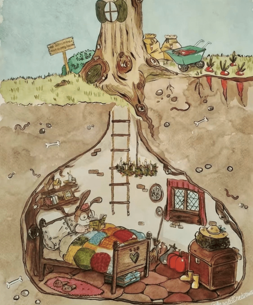 Every book-loving introvert can relate  books rabbit 