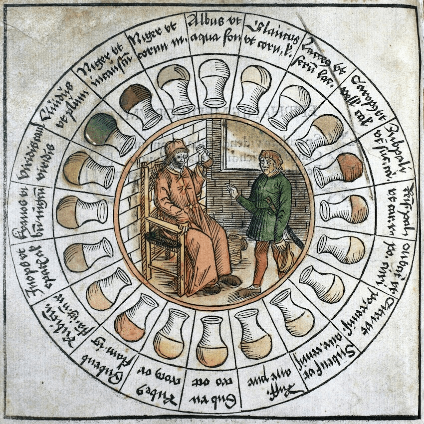 Troubled Waters: Divining Medieval Health Problems Through Urine Colours