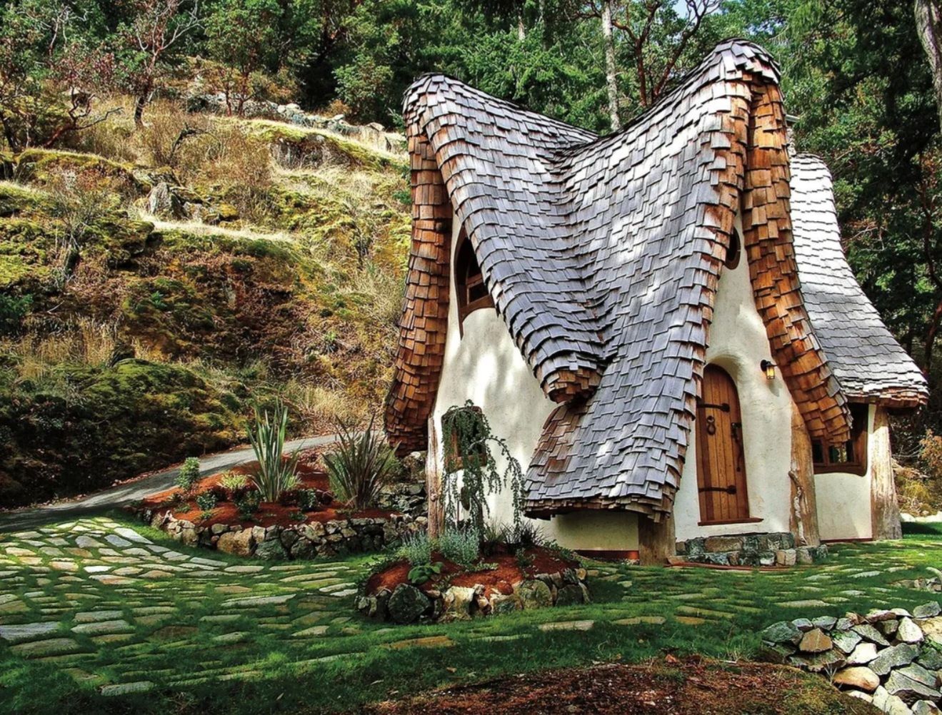 A very enchanting forest cottage