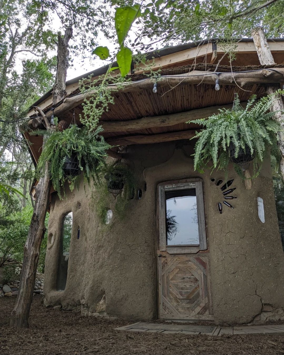 A cosy cottage made of mud