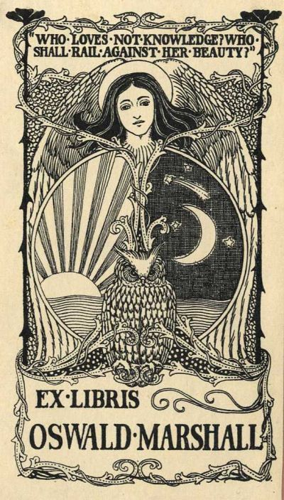 Quirky Insights Into Lost Worlds: Ex Libris Book Plates 