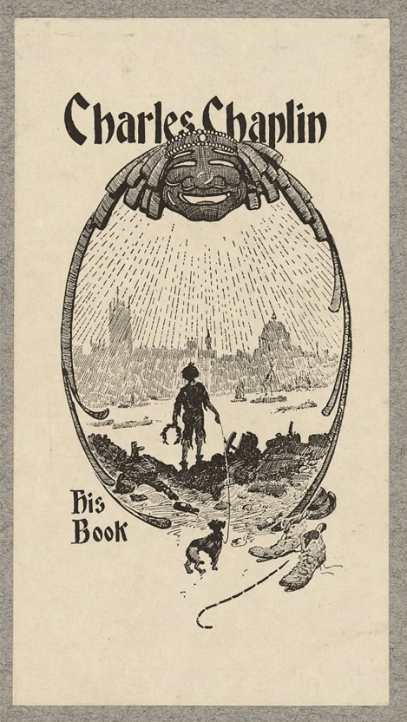 Book plate of Charlie Chaplin