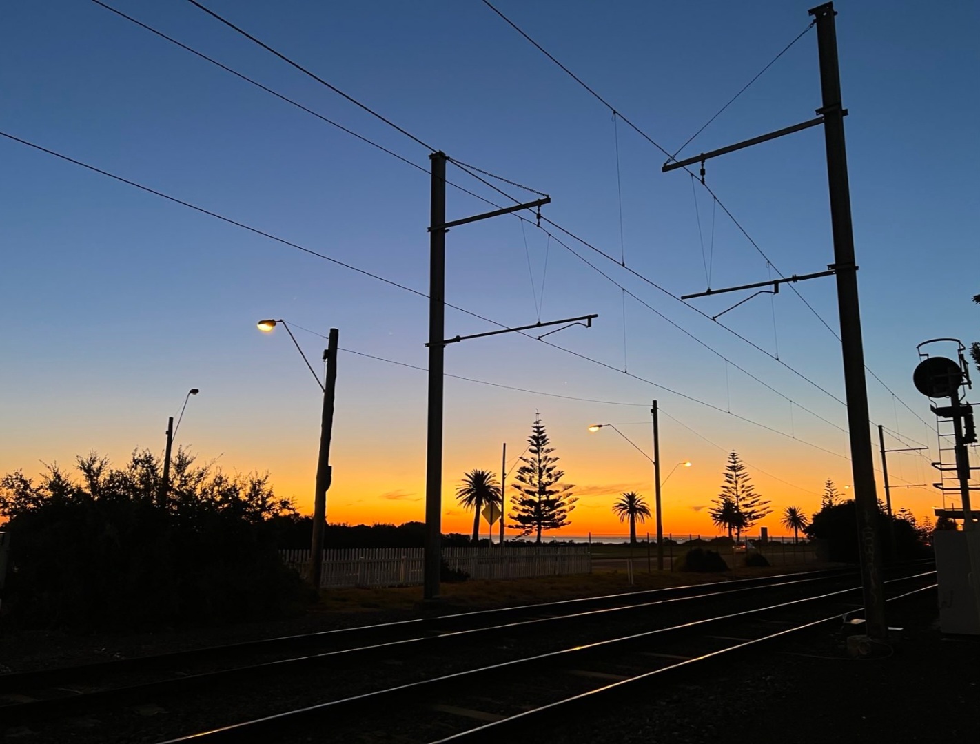 An album cover kind of sunset