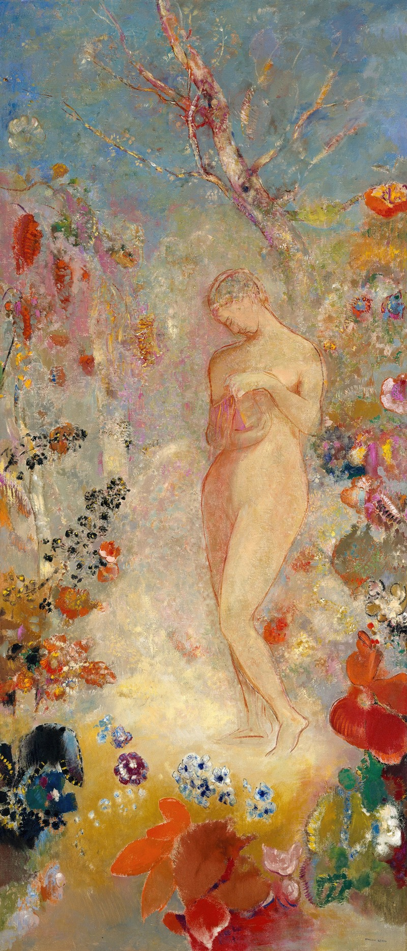 Pandora (ca. 1914) Odilon Redon (French, 1840-1916)