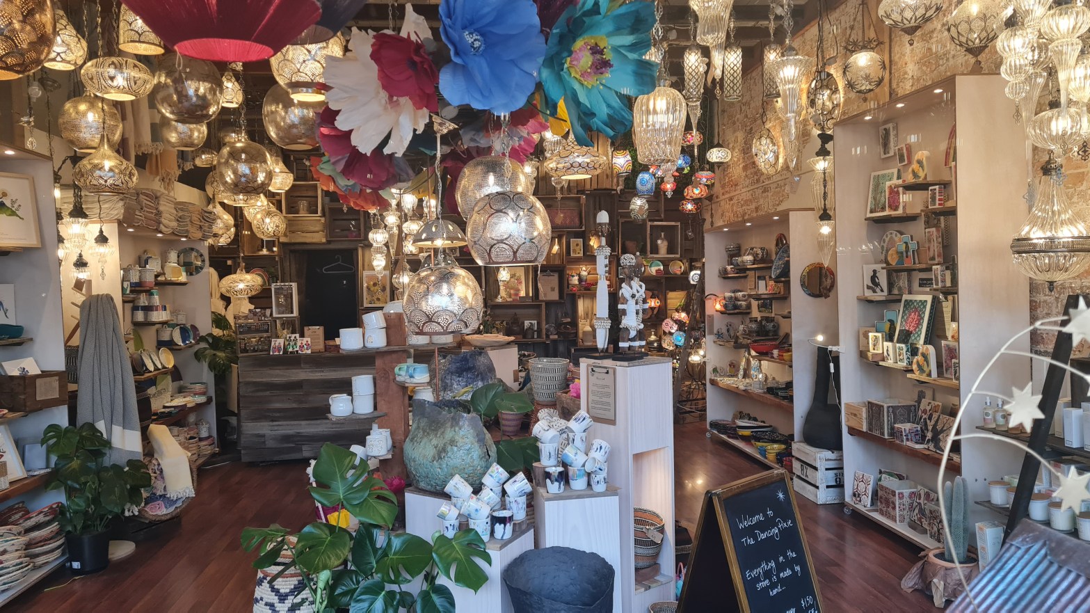 Window shopping lamps light