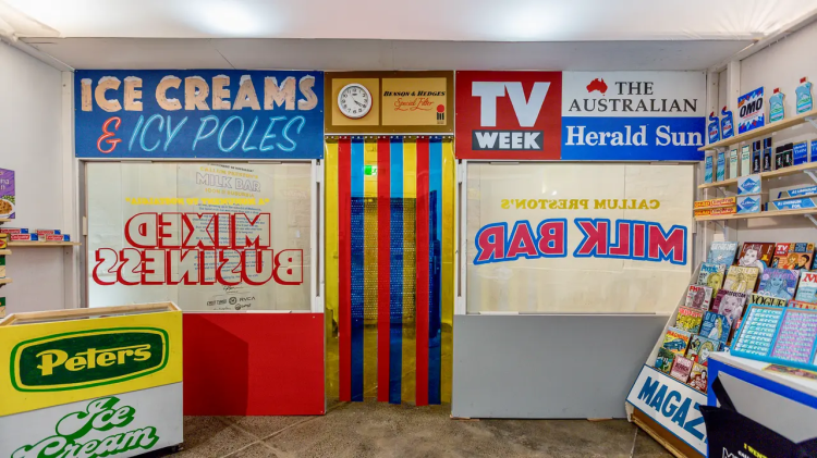 Milk Bar by Callum Preston. Artist Callum Preston on Nostalgia