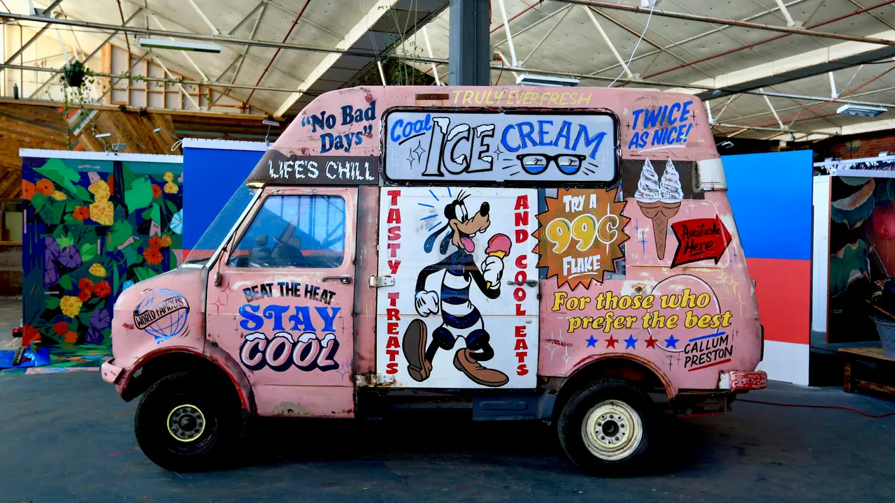 Ice-cream truck, 2024 Artist Callum Preston on Nostalgia