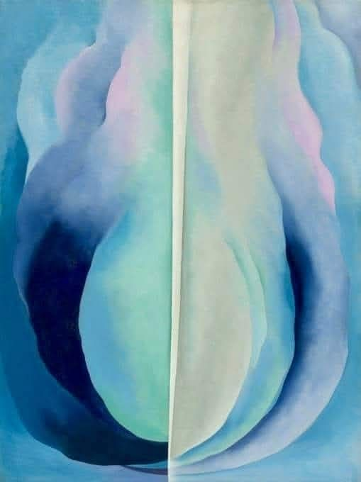 Georgia O'Keeffe, Abstraction Blue 1927