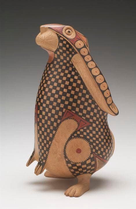 Rabbit Effigy by Nicholás Ortiz Estrada, Mexico