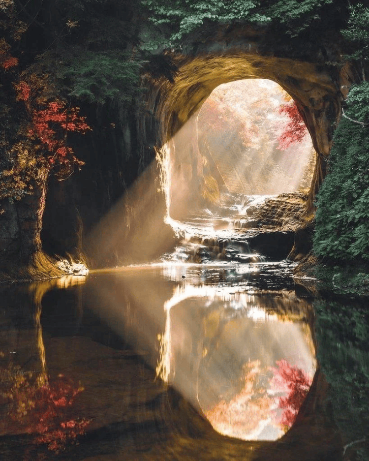 Serene and spiritual Kameiwa Cave in Chiba, Japan