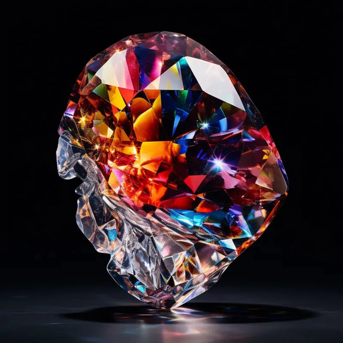 A glittering jewel of many colours
