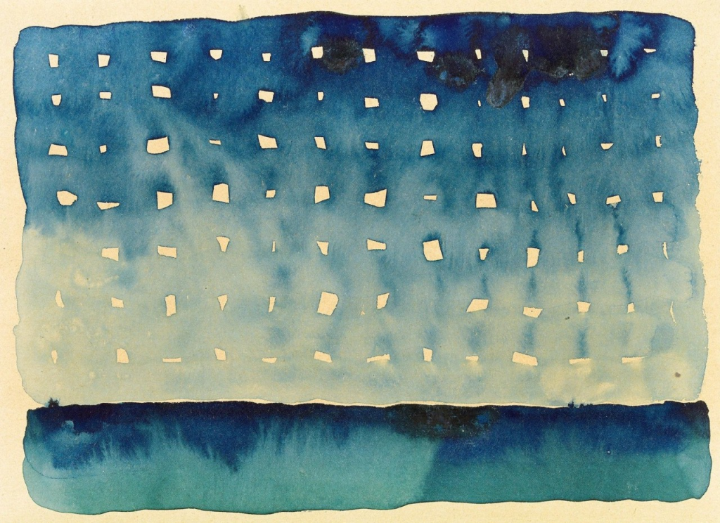 Starry Night by Georgia O'Keeffe found on the Bologna blog