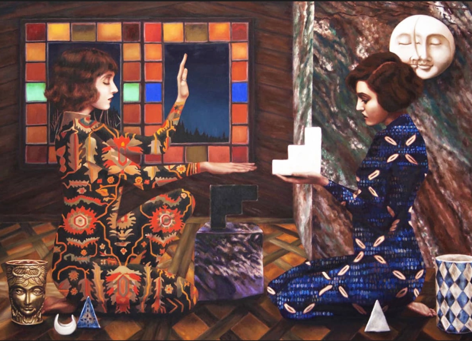 History of Magic Part II Initiation by Alison Blickle (2014) - art