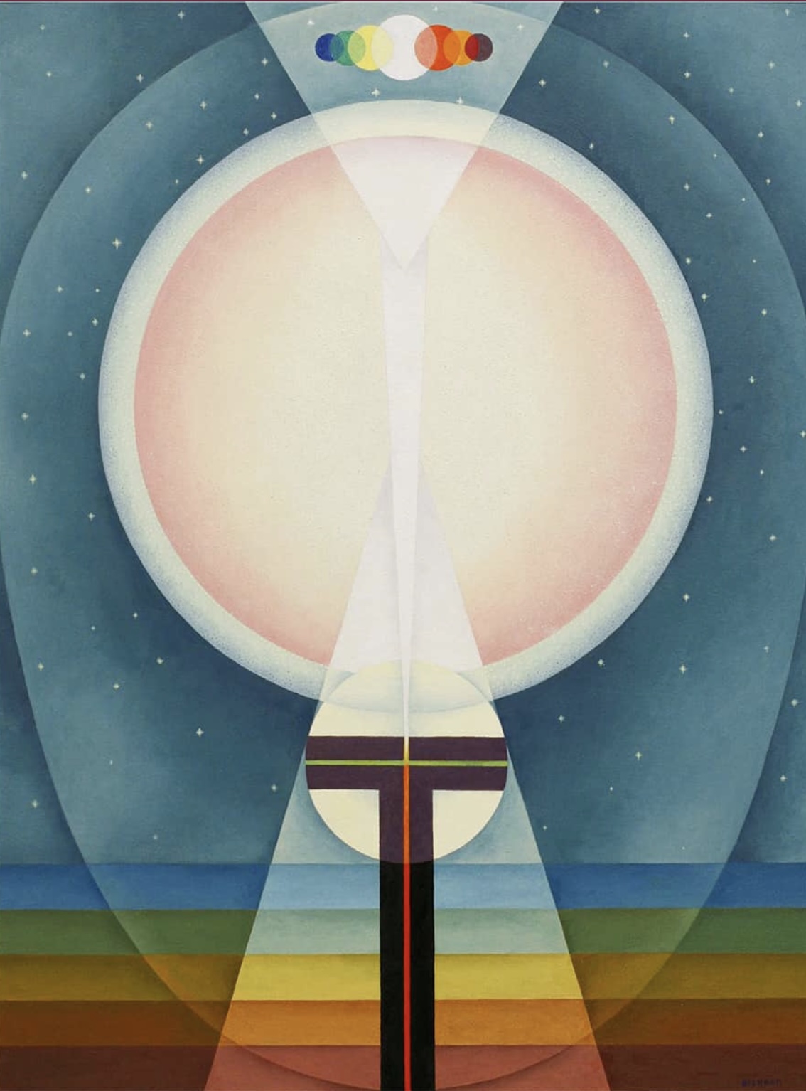 Oversoul by Emil Bisttram (1941)